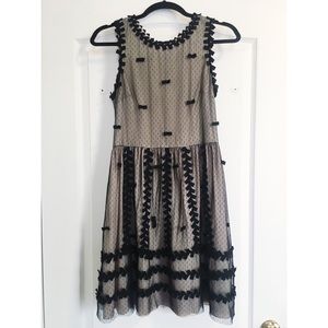 Red Valentino Bow embellished dress